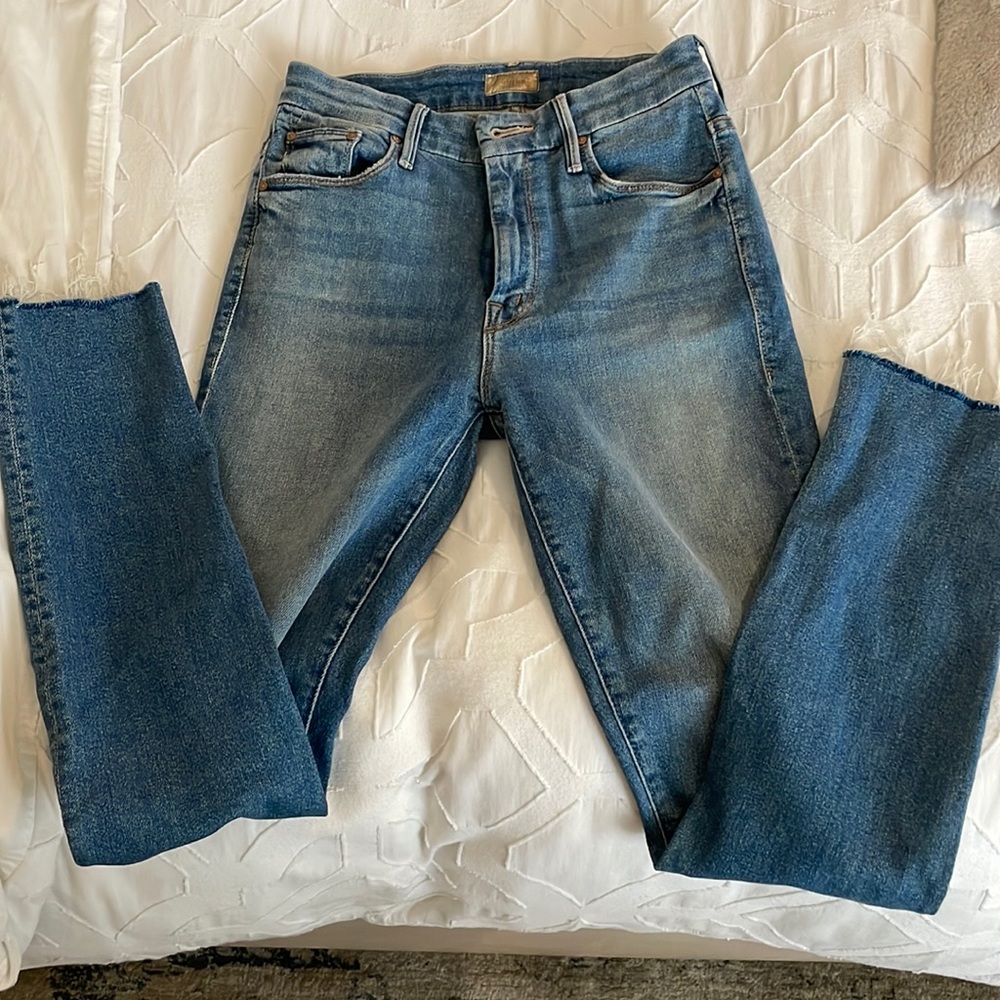 Mother jeans fray